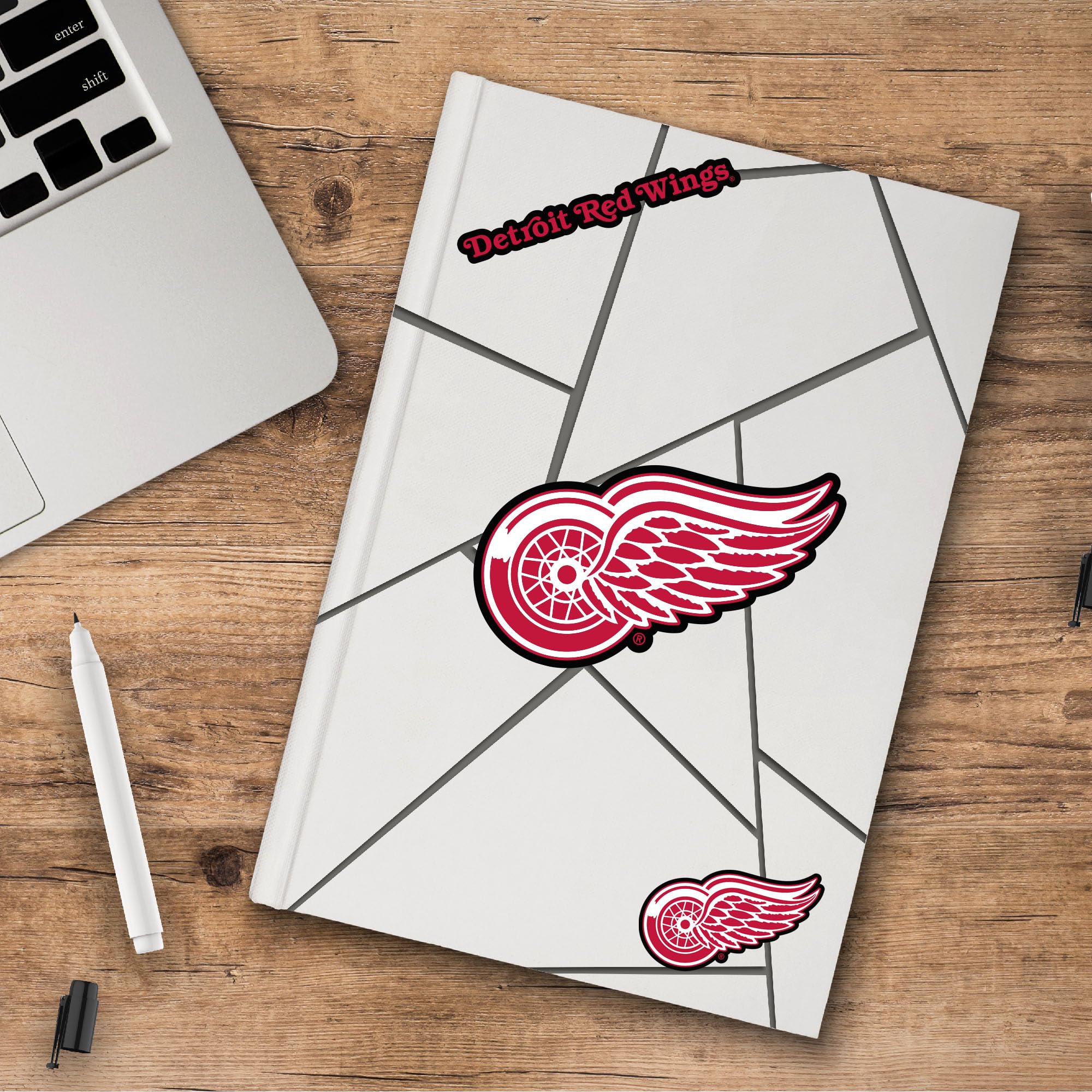 Amazon | NHL チームステッカー、3枚セット Varies ブラック